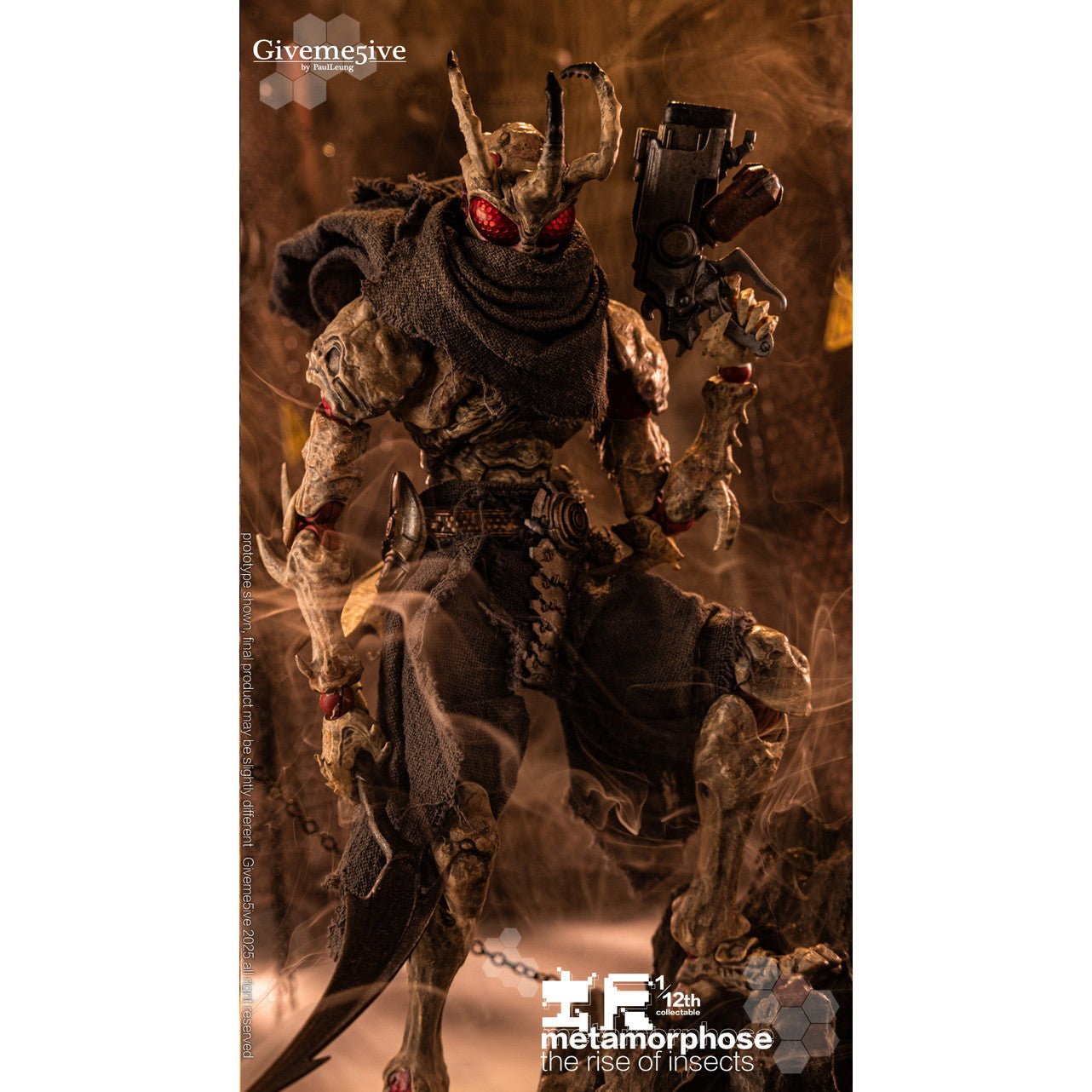 【中古即納】[FIG] 虫啓(METAMORPHOSE - THE RISE OF INSECTS)シリーズ Airoki(アイロキ) 1/12 完成品 可動フィギュア(65820798) Giveme5ive(20250930)