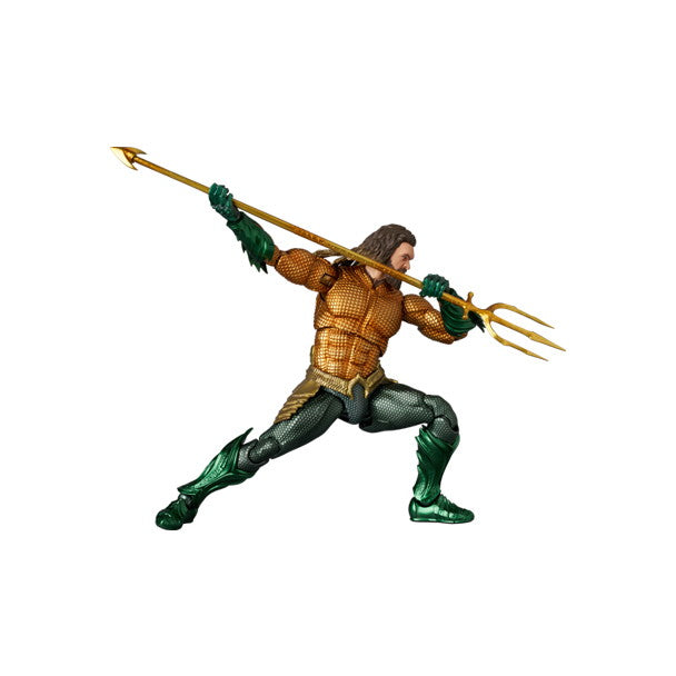 【新品】【お取り寄せ】[FIG] マフェックス No.267 MAFEX AQUAMAN(GOLD & GREEN SUIT)(アクアマン ゴールド&グリーンスーツ) アクアマン/失われた王国 完成品 可動フィギュア メディコム・トイ(20251231)