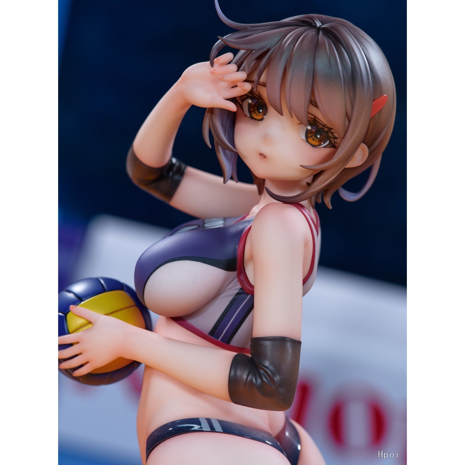 【新品即納】[FIG] 缶バッジ2個付属 バレー部 飛瀬穂乃花 1/6 完成品 フィギュア(90710338) MIMIK(20251231)