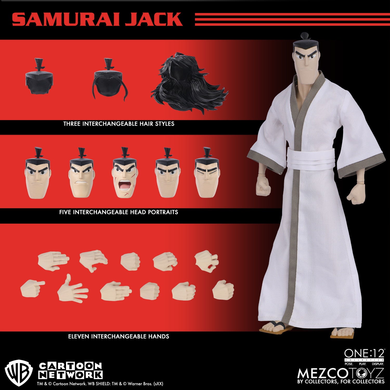 【新品即納】[FIG] ワン12コレクティブ サムライジャック 1/12 アクションフィギュア メズコトイズ(20251130)