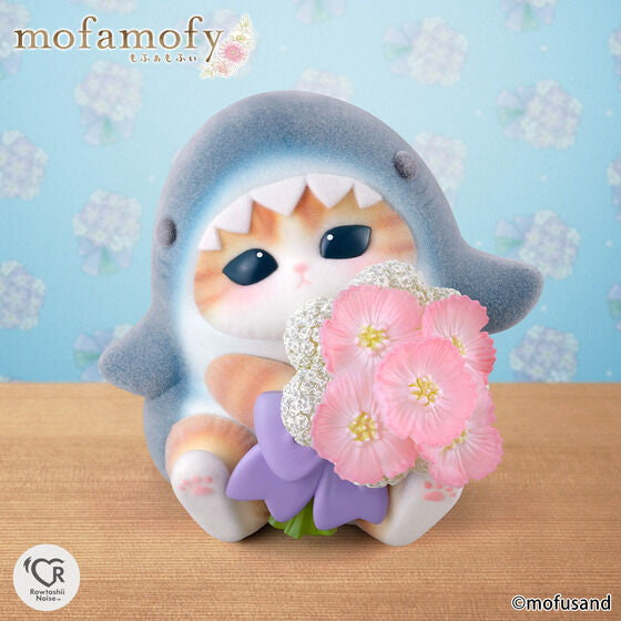 【新品即納】[FIG] mofamofy(もふぁもふぃ) サメにゃん mofusand(モフサンド) 完成品 フィギュア バンダイスピリッツ(20250830)