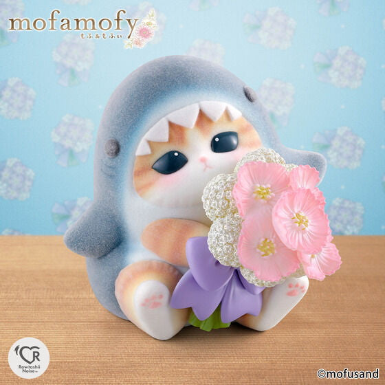 【新品即納】[FIG] mofamofy(もふぁもふぃ) サメにゃん mofusand(モフサンド) 完成品 フィギュア バンダイスピリッツ(20250830)