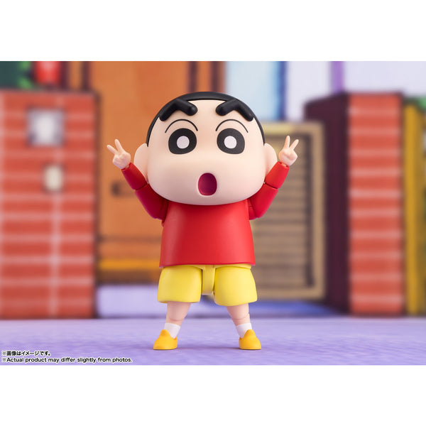 野原しんのすけ　クレヨンしんちゃん 差し替えシーン Qバージョン フィギュア 予約受付商品】S.H.Figuarts 野原しんのすけ【出荷予定日：2025