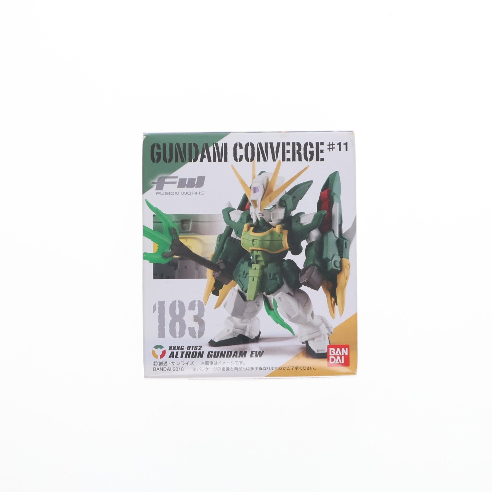 【中古即納】[FIG] (単品)(食玩) アルトロンガンダム(EW版) FW GUNDAM CONVERGE(ガンダムコンバージ) ♯11 新機動戦記ガンダムW Endless Waltz(ウイング エンドレスワルツ) フィギュア バンダイ(20180625)