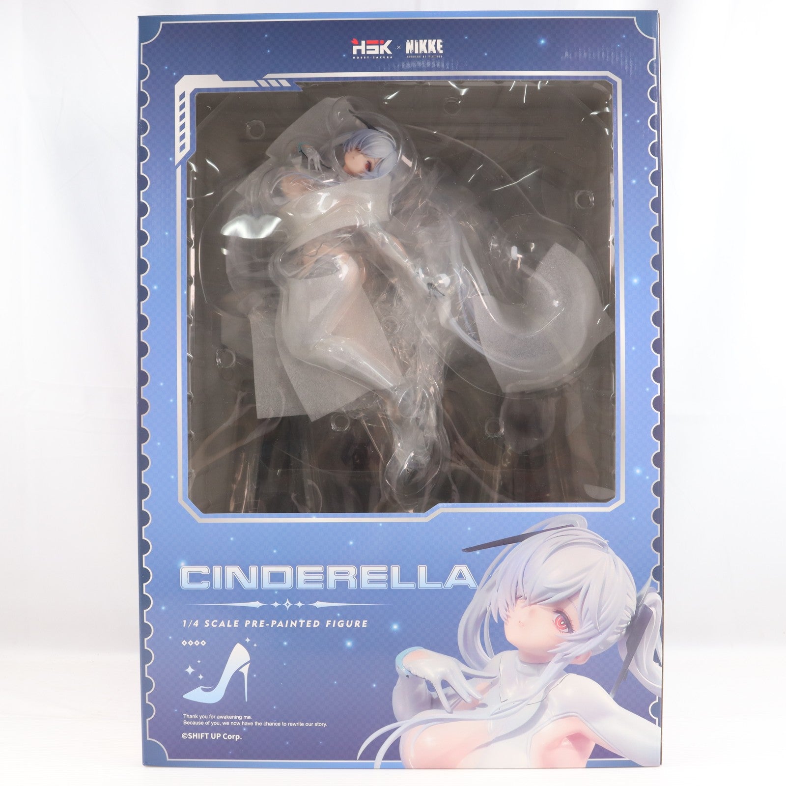 【中古即納】[FIG] シンデレラ 豪華版 勝利の女神:NIKKE(ニケ) 1/4 完成品 フィギュア HOBBY SAKURA(ホビーサクラ)(20260305)