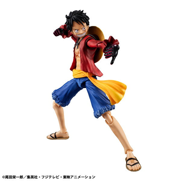 【新品即納】[FIG] ヴァリアブルアクションヒーローズ モンキー・D・ルフィ 武装色の覇気Ver. ONE PIECE(ワンピース) 完成品 可動フィギュア メガハウス(20250831)