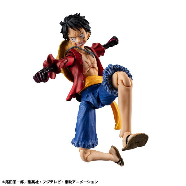 【新品即納】[FIG] ヴァリアブルアクションヒーローズ モンキー・D・ルフィ 武装色の覇気Ver. ONE PIECE(ワンピース) 完成品 可動フィギュア メガハウス(20250831)