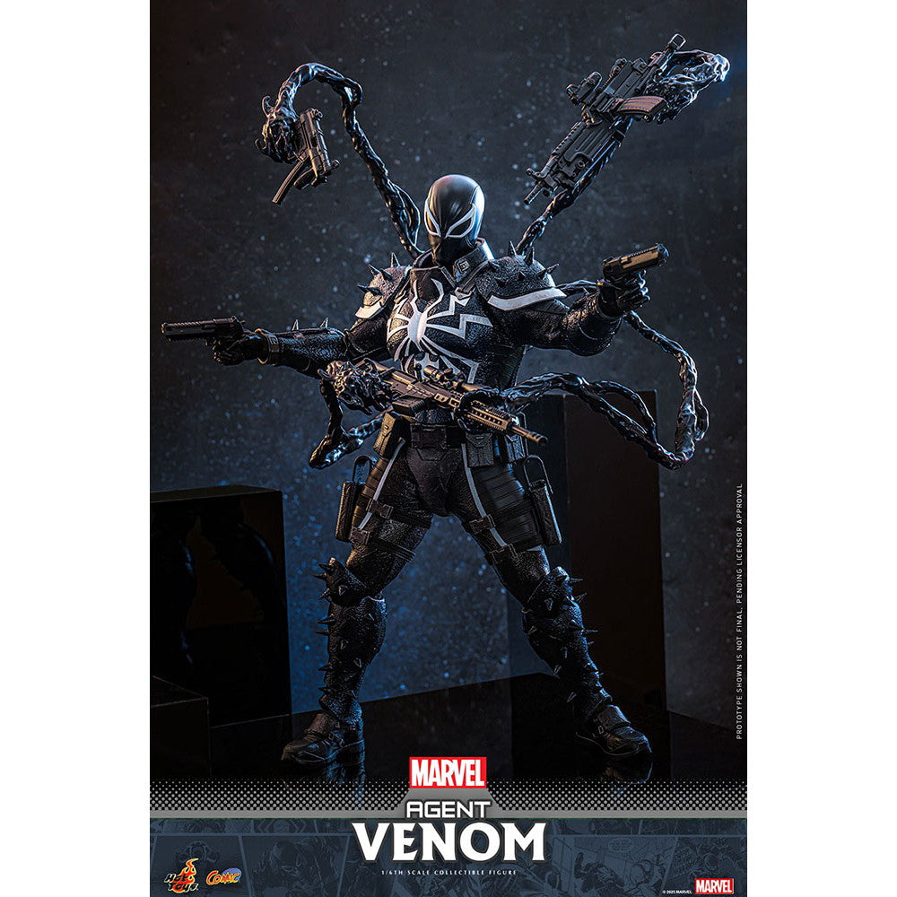 【中古即納】[FIG] コミック・マスターピース エージェント・ヴェノム マーベル・コミック 1/6 完成品 可動フィギュア(CM#025) ホットトイズ(20260331)