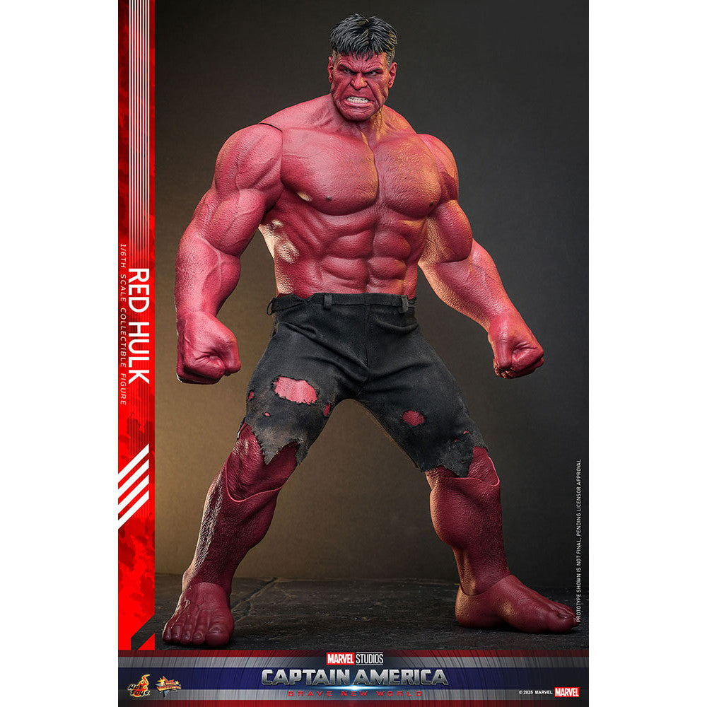 【予約安心出荷】[FIG] ムービー・マスターピース レッドハルク キャプテン・アメリカ:ブレイブ・ニュー・ワールド 1/6 完成品 可動フィギュア(MM#797) ホットトイズ(2026年3月)
