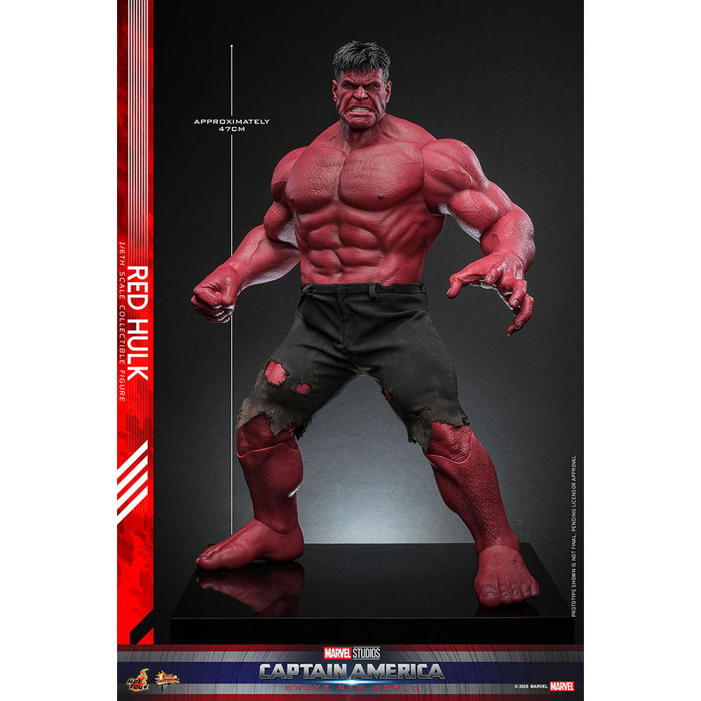 【予約安心出荷】[FIG] ムービー・マスターピース レッドハルク キャプテン・アメリカ:ブレイブ・ニュー・ワールド 1/6 完成品 可動フィギュア(MM#797) ホットトイズ(2026年3月)