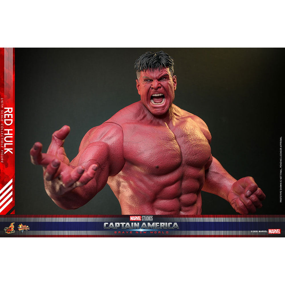 【予約安心出荷】[FIG] ムービー・マスターピース レッドハルク キャプテン・アメリカ:ブレイブ・ニュー・ワールド 1/6 完成品 可動フィギュア(MM#797) ホットトイズ(2026年3月)