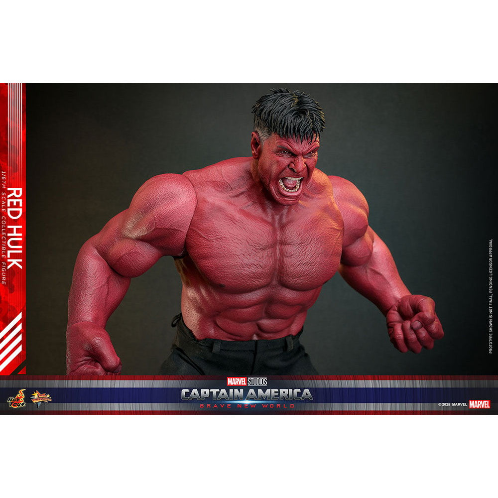 【予約安心出荷】[FIG] ムービー・マスターピース レッドハルク キャプテン・アメリカ:ブレイブ・ニュー・ワールド 1/6 完成品 可動フィギュア(MM#797) ホットトイズ(2026年3月)