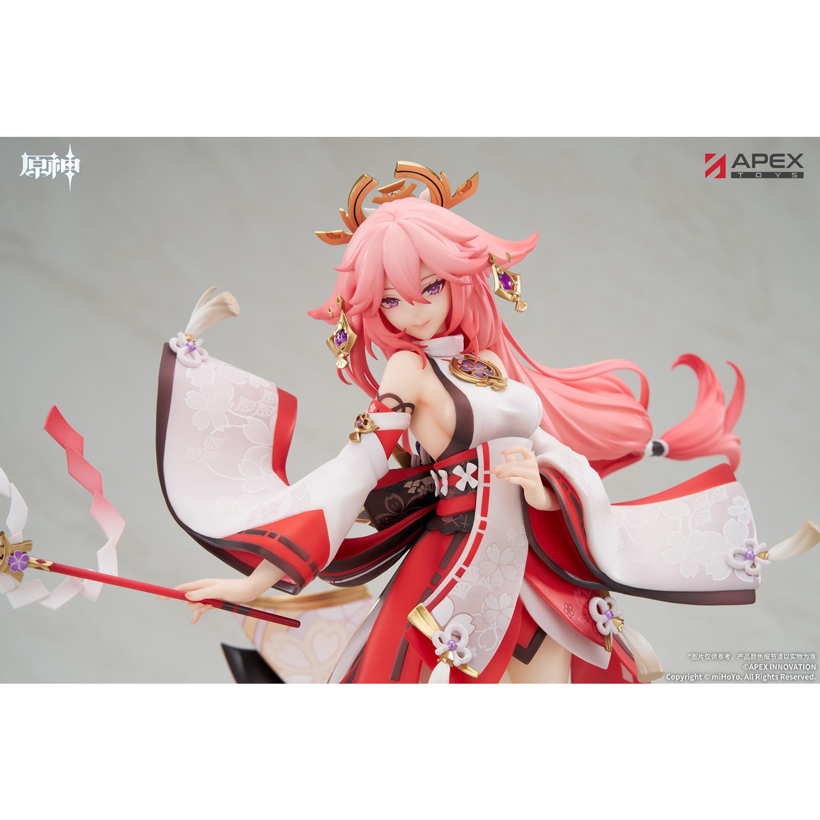 【予約安心出荷】[FIG] 御守り&初回特典付属 八重神子・浮世笑百姿Ver.(やえみこ) 原神 1/7 完成品 フィギュア APEX(エーペックス)(2026年5月)