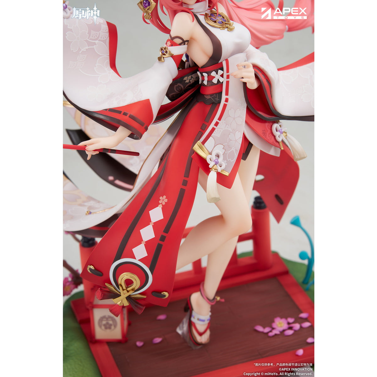 【中古即納】[FIG] 御守り&初回特典付属 八重神子・浮世笑百姿Ver.(やえみこ) 原神 1/7 完成品 フィギュア APEX(エーペックス)(20260531)