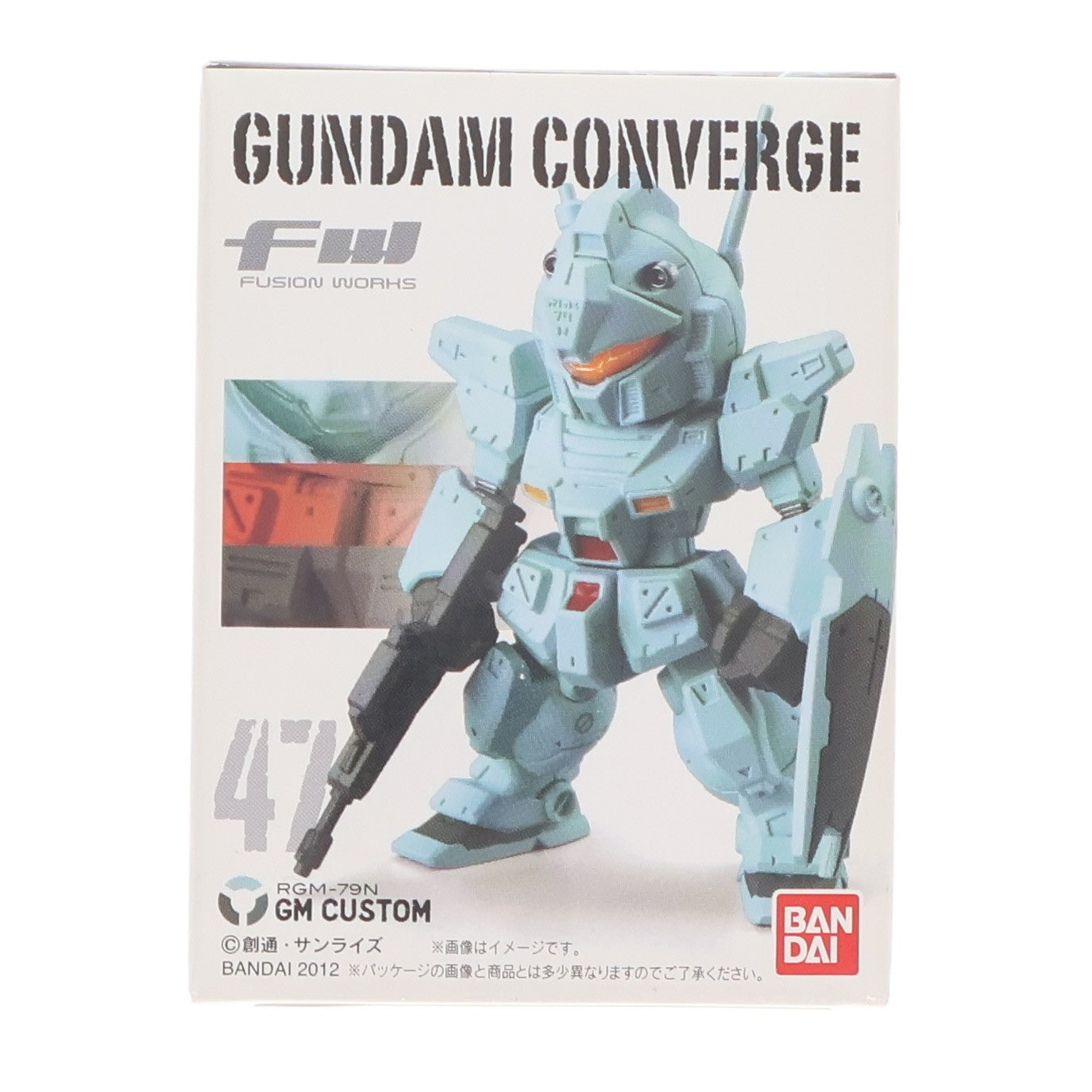 【中古即納】[FIG] (単品)(食玩) ジム・カスタム FW GUNDAM CONVERGE(ガンダムコンバージ) 8 機動戦士ガンダム0083 フィギュア バンダイ(20120930)