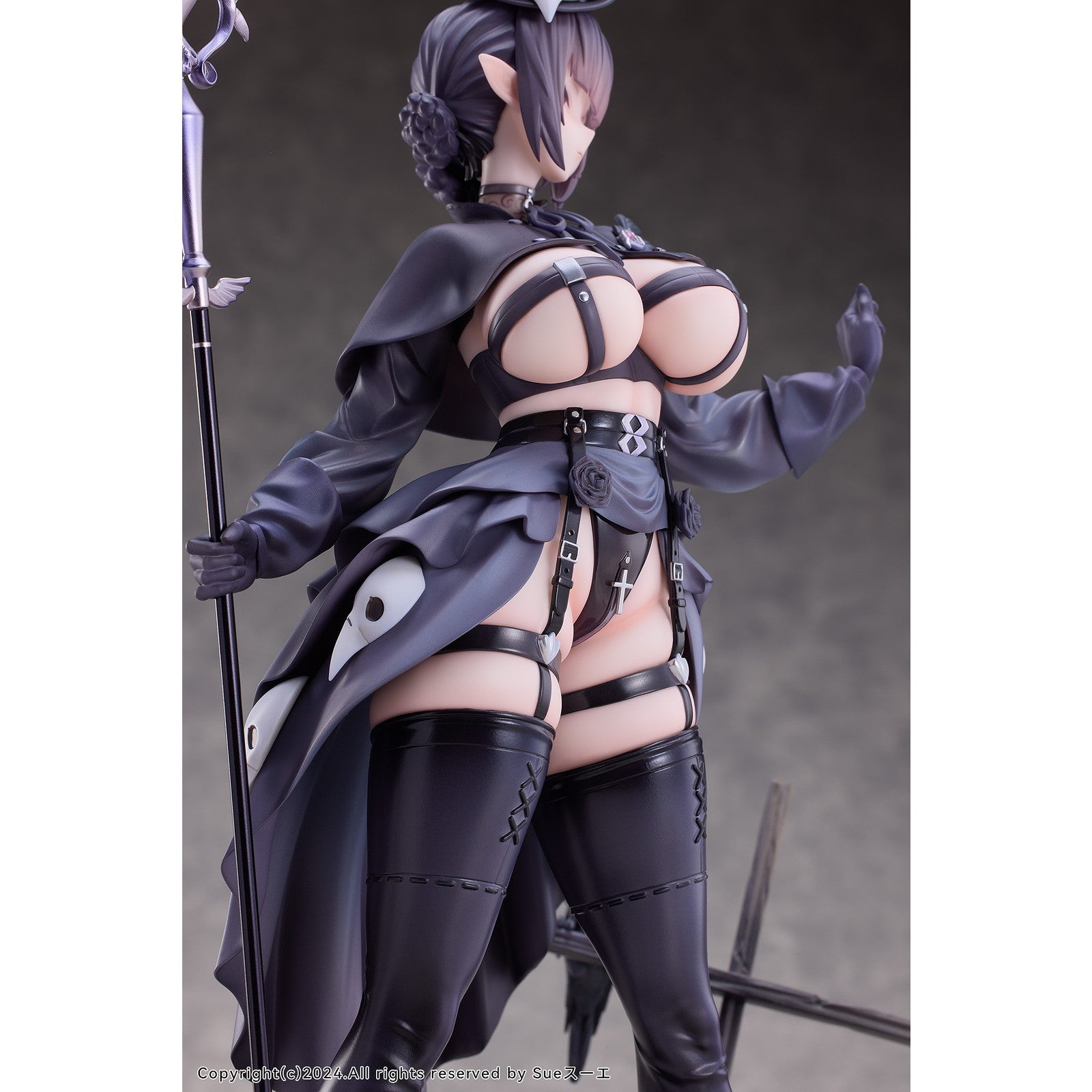 【新品即納】[FIG] 色紙&タペストリー付属 ペスト医師 KARA 豪華版 illustration by Sueスーエ 1/6 完成品 フィギュア HanaBee(ハナビー)(20260213)