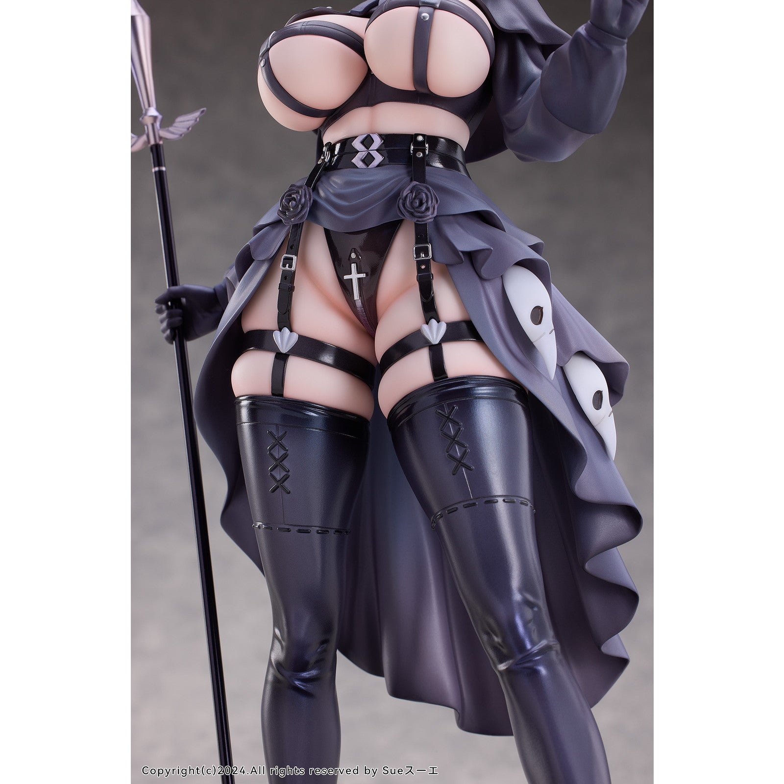【新品即納】[FIG] 色紙&タペストリー付属 ペスト医師 KARA 豪華版 illustration by Sueスーエ 1/6 完成品 フィギュア HanaBee(ハナビー)(20260213)