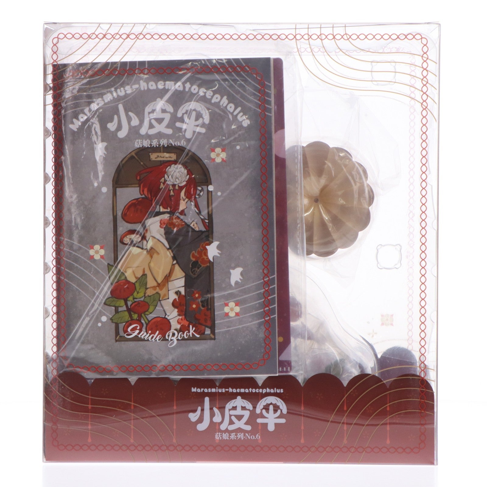 【中古即納】[FIG] A5クリアファイル付属 マッシュルームガールズシリーズ No.6 ハエマトケファルスタケ 1/1 完成品 フィギュア Reverse Studio(リバーススタジオ)(20260531)