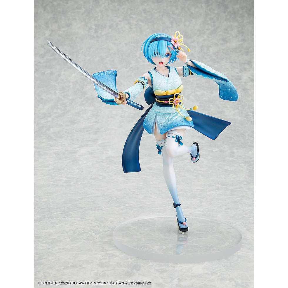 【予約安心出荷】[FIG] レム 戦装束ver. Re:ゼロから始める異世界生活 1/7 完成品 フィギュア KADOKAWA(カドカワ)(2025年11月)