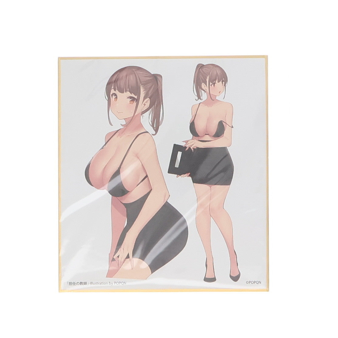 【中古即納】[FIG] ユニオンクリエイティブオンライン購入者特典付属 ポップキュンイラスト『担任の教師』 完成品 フィギュア ユニオンクリエイティブ(20210530)