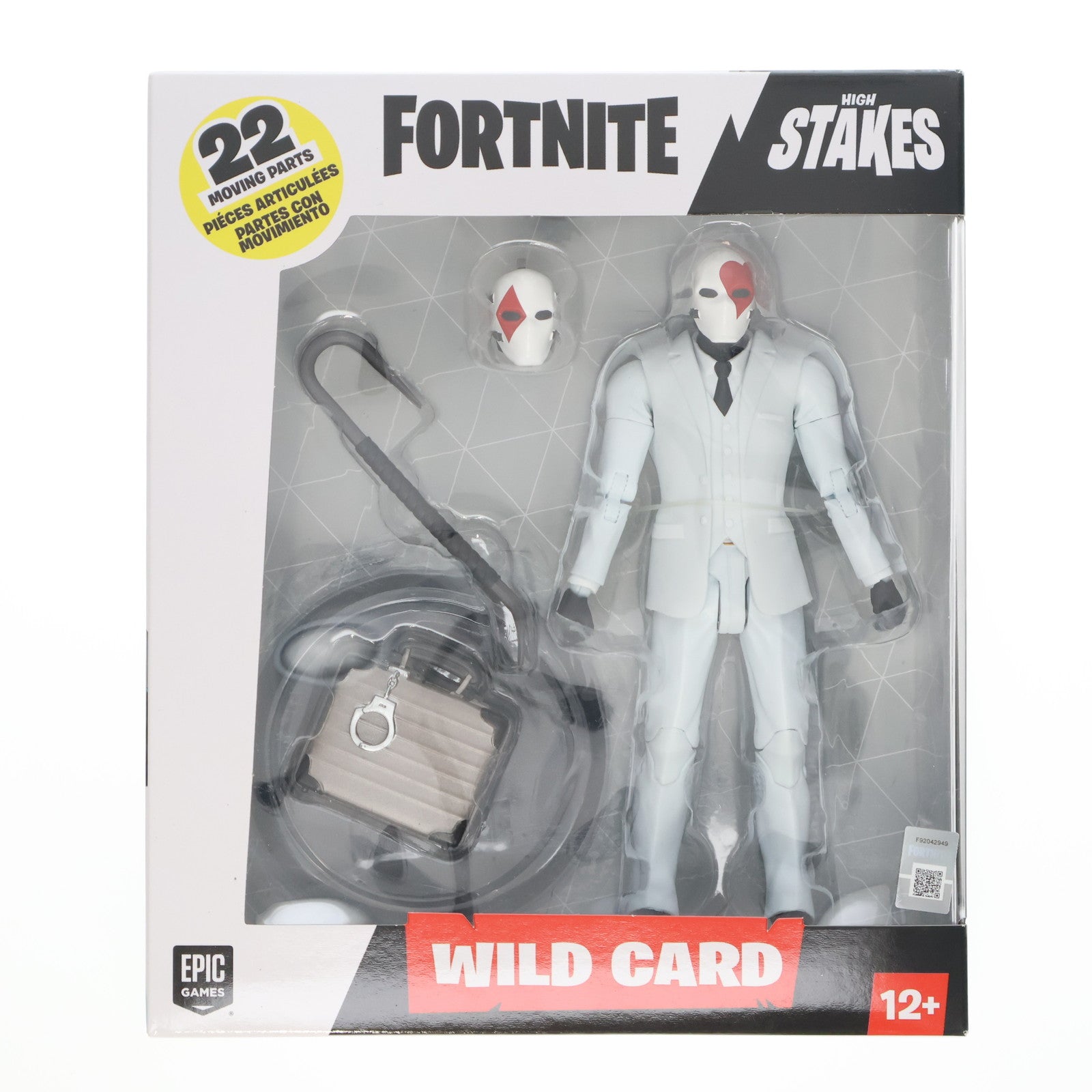 【中古即納】[FIG] ワイルドカード(レッドスーツ版) フォートナイト 完成品 7インチ アクションフィギュア マクファーレン・トイズ(20191231)