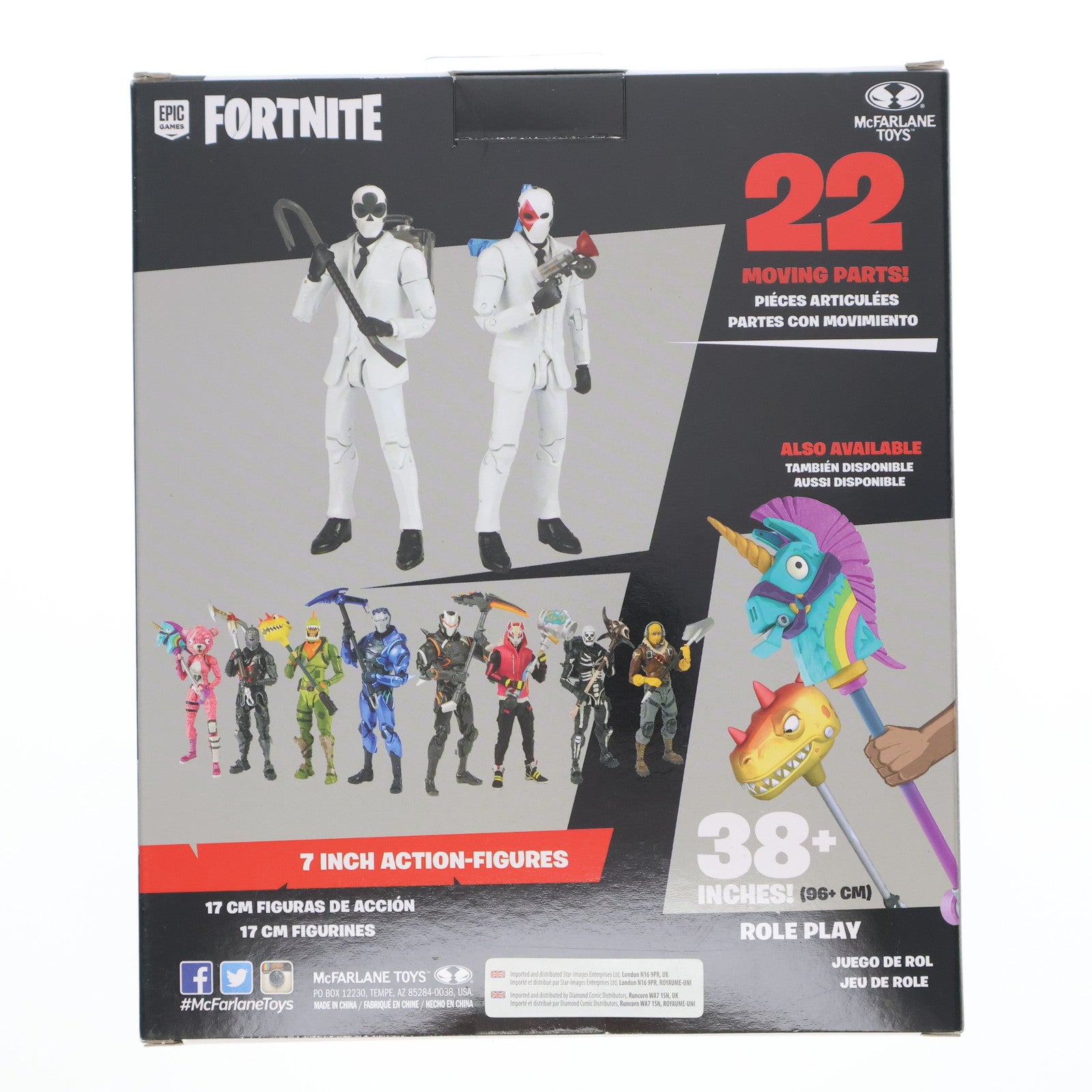 【中古即納】[FIG] ワイルドカード(レッドスーツ版) フォートナイト 完成品 7インチ アクションフィギュア マクファーレン・トイズ(20191231)