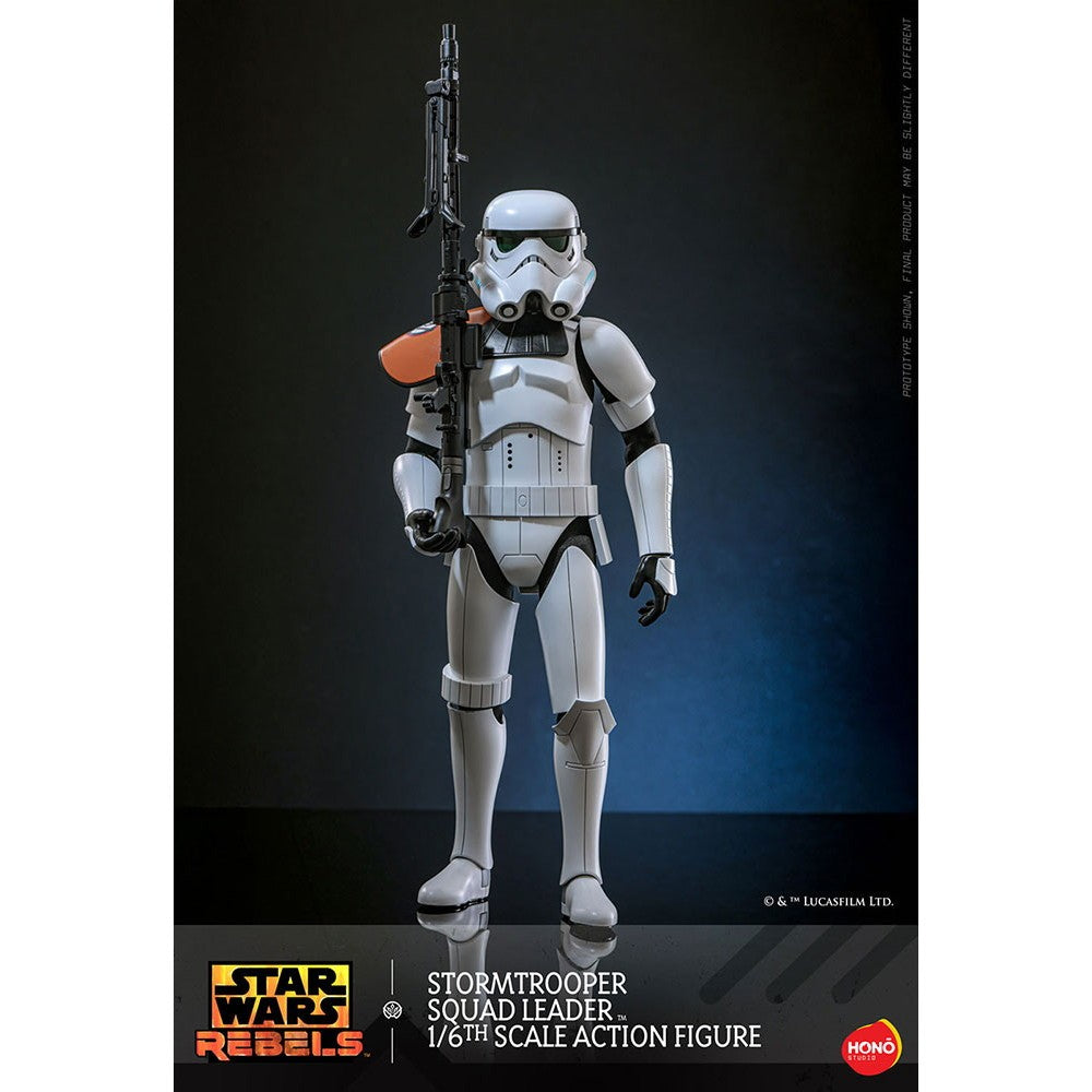 【新品】【お取り寄せ】[FIG] 炎スタジオ ストームトルーパー 分隊長 STAR WARS(スター・ウォーズ) 反乱者たち 1/6 完成品 可動フィギュア(HS#009) ホットトイズ(20260331)