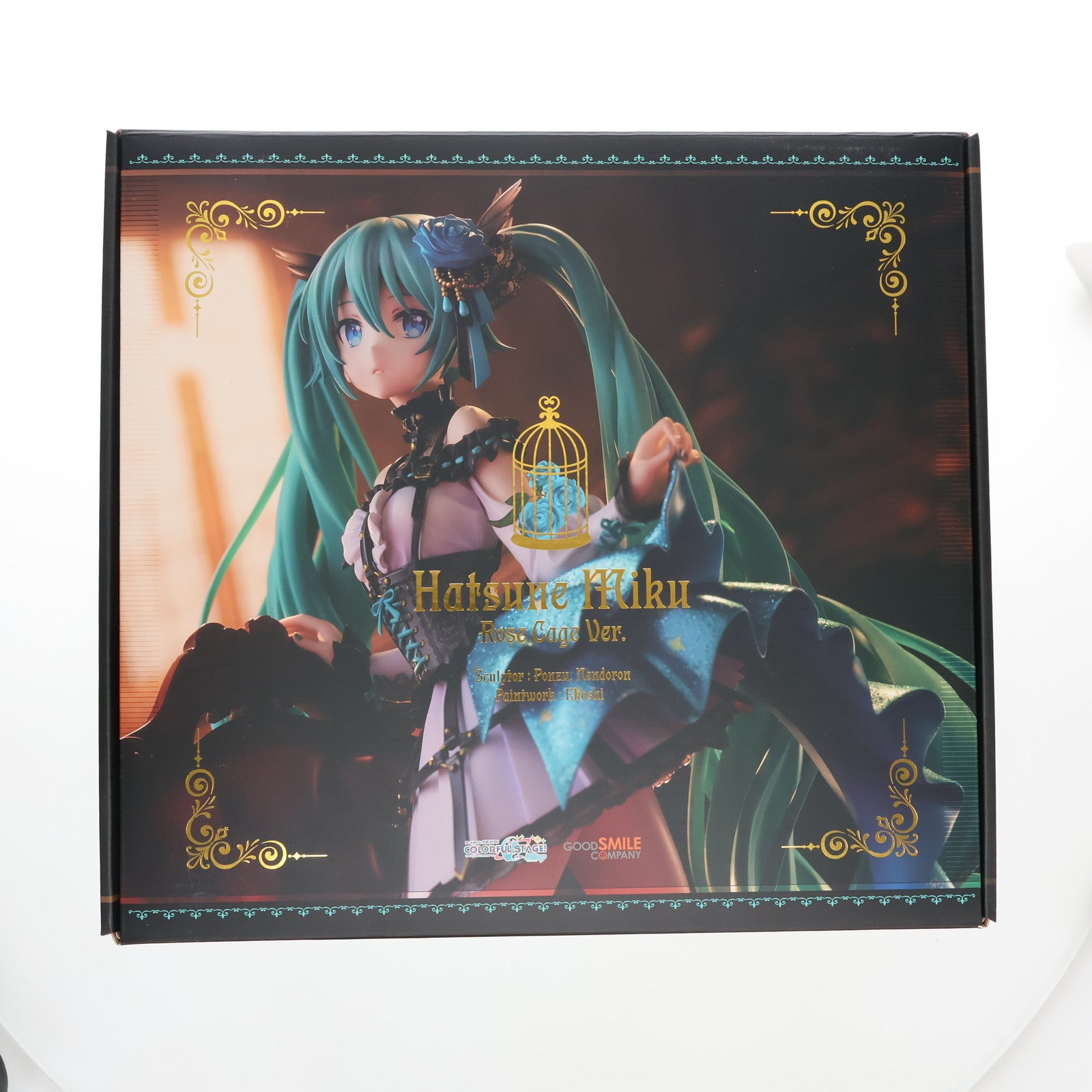 【中古即納】[FIG] GOODSMILE ONLINE SHOP限定特典付属 初音ミク Rose Cage Ver. プロジェクトセカイ カラフルステージ! feat. 初音ミク 1/7 完成品 フィギュア グッドスマイルカンパニー(20240126)