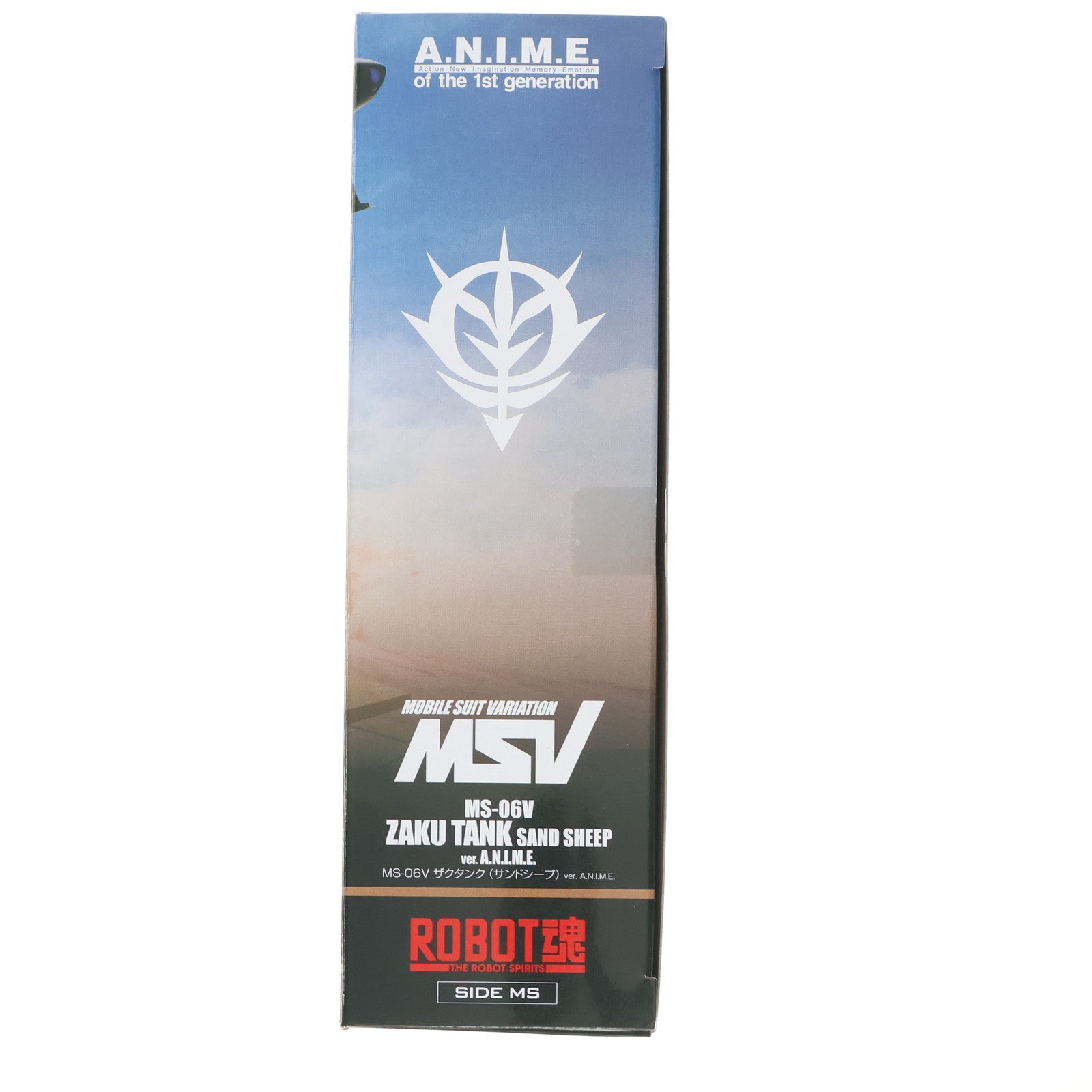 【中古即納】[FIG] 魂ウェブ商店限定 ROBOT魂(SIDE MS) MS-06V ザクタンク(サンドシープ) ver. A.N.I.M.E. 機動戦士ガンダム MSV 完成品 可動フィギュア バンダイスピリッツ(20241130)