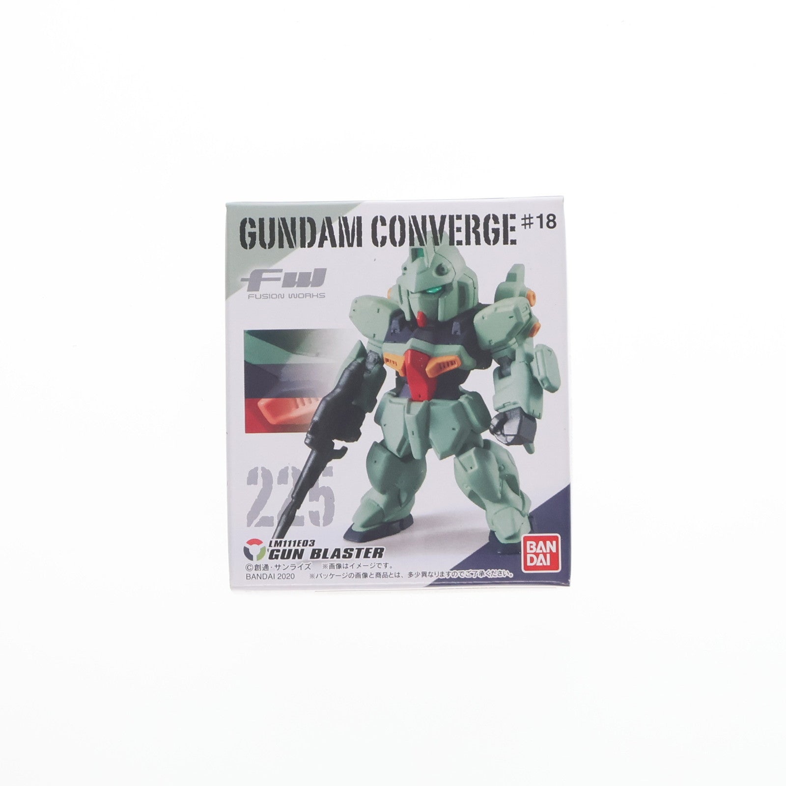 【中古即納】[FIG] (単品)(食玩) FW GUNDAM CONVERGE(ガンダムコンバージ) #18 ガンブラスター 機動戦士Vガンダム フィギュア バンダイ(20200309)