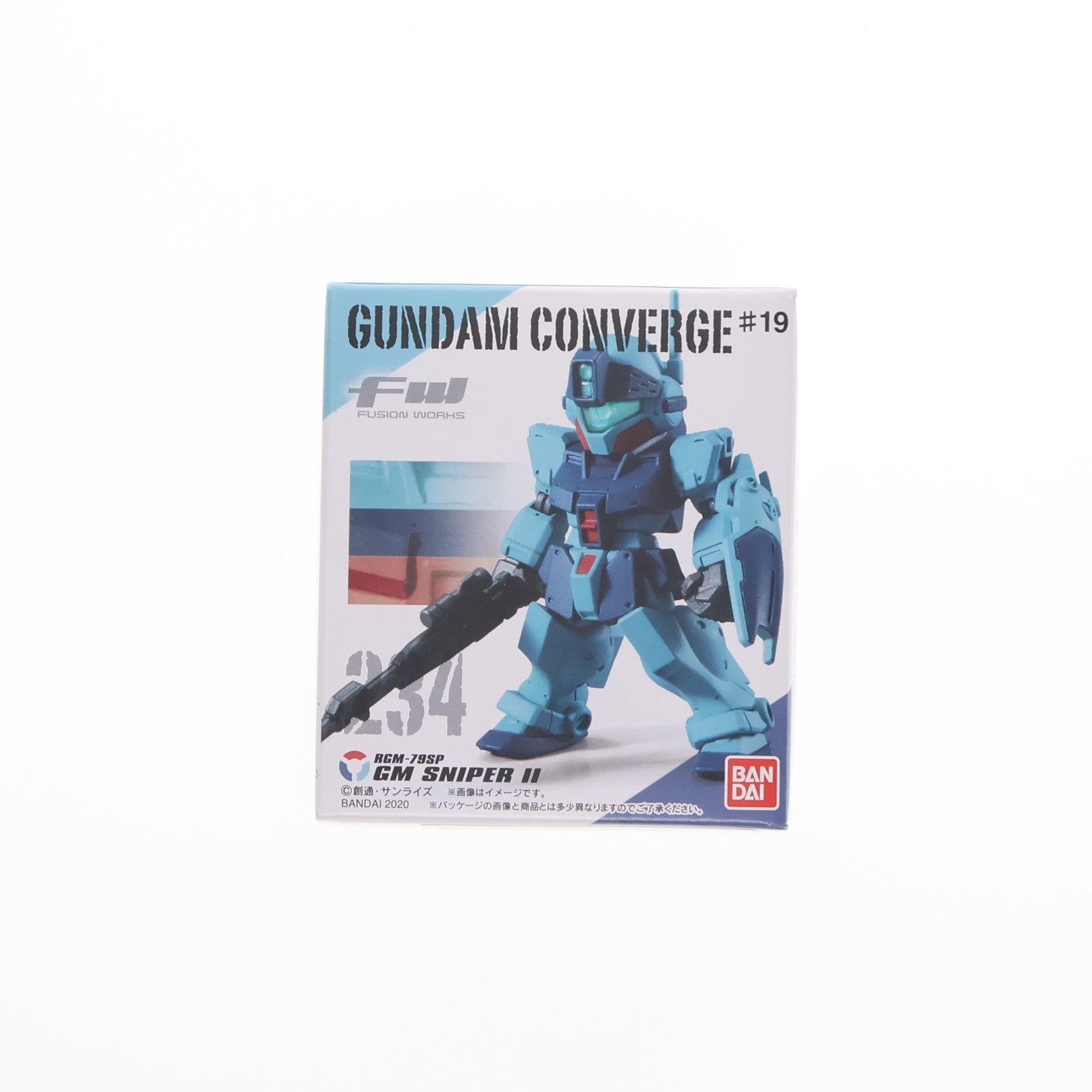 【中古即納】[FIG] (単品)(食玩) FW GUNDAM CONVERGE(ガンダムコンバージ) ♯19 ジム・スナイパーII 機動戦士ガンダム0080 ポケットの中の戦争 フィギュア バンダイ(20200615)