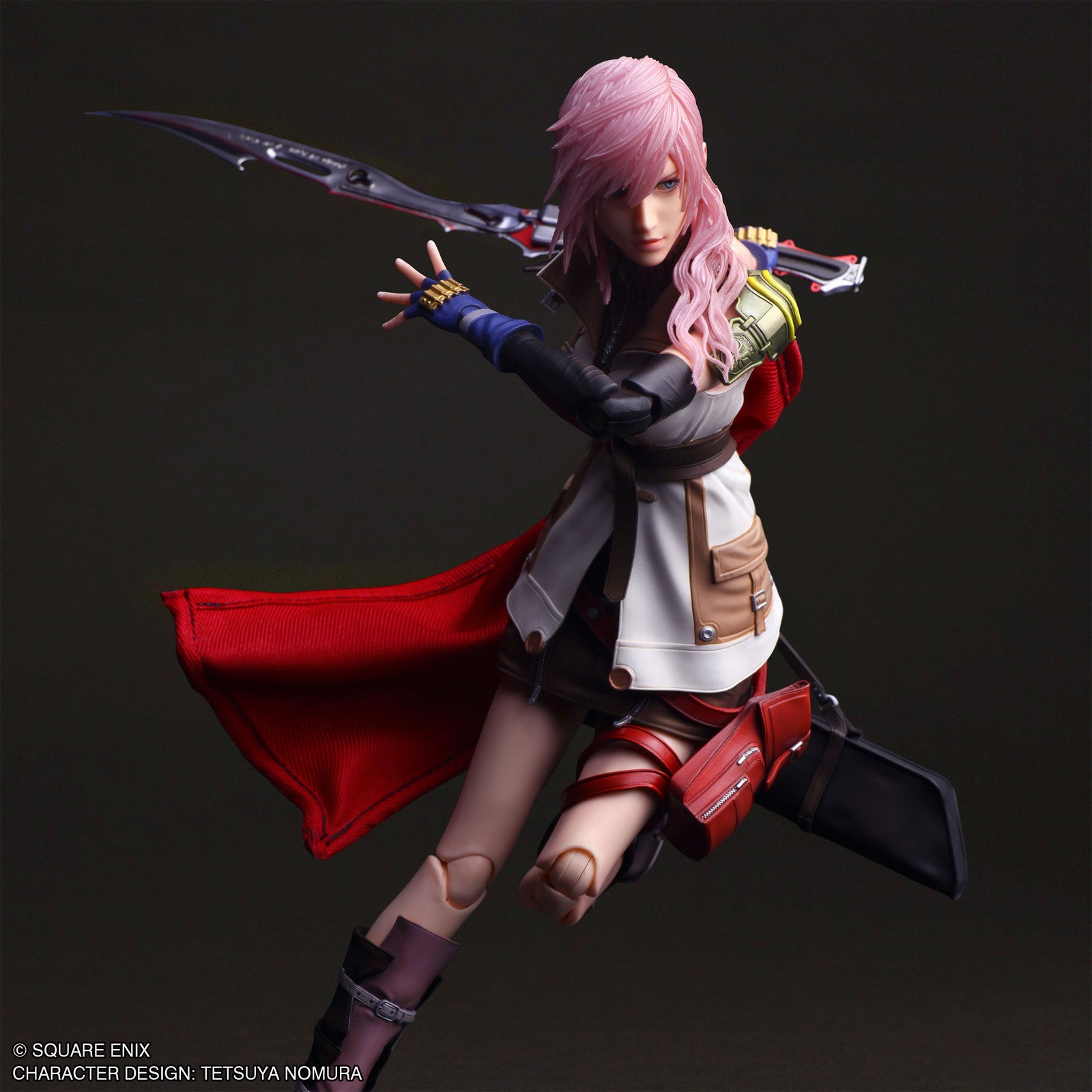 【予約安心出荷】[FIG] PLAY ARTS真(プレイアーツ真) ライトニング FINAL FANTASY XIII(ファイナルファンタジー13) 完成品 可動フィギュア スクウェア・エニックス(2025年10月)