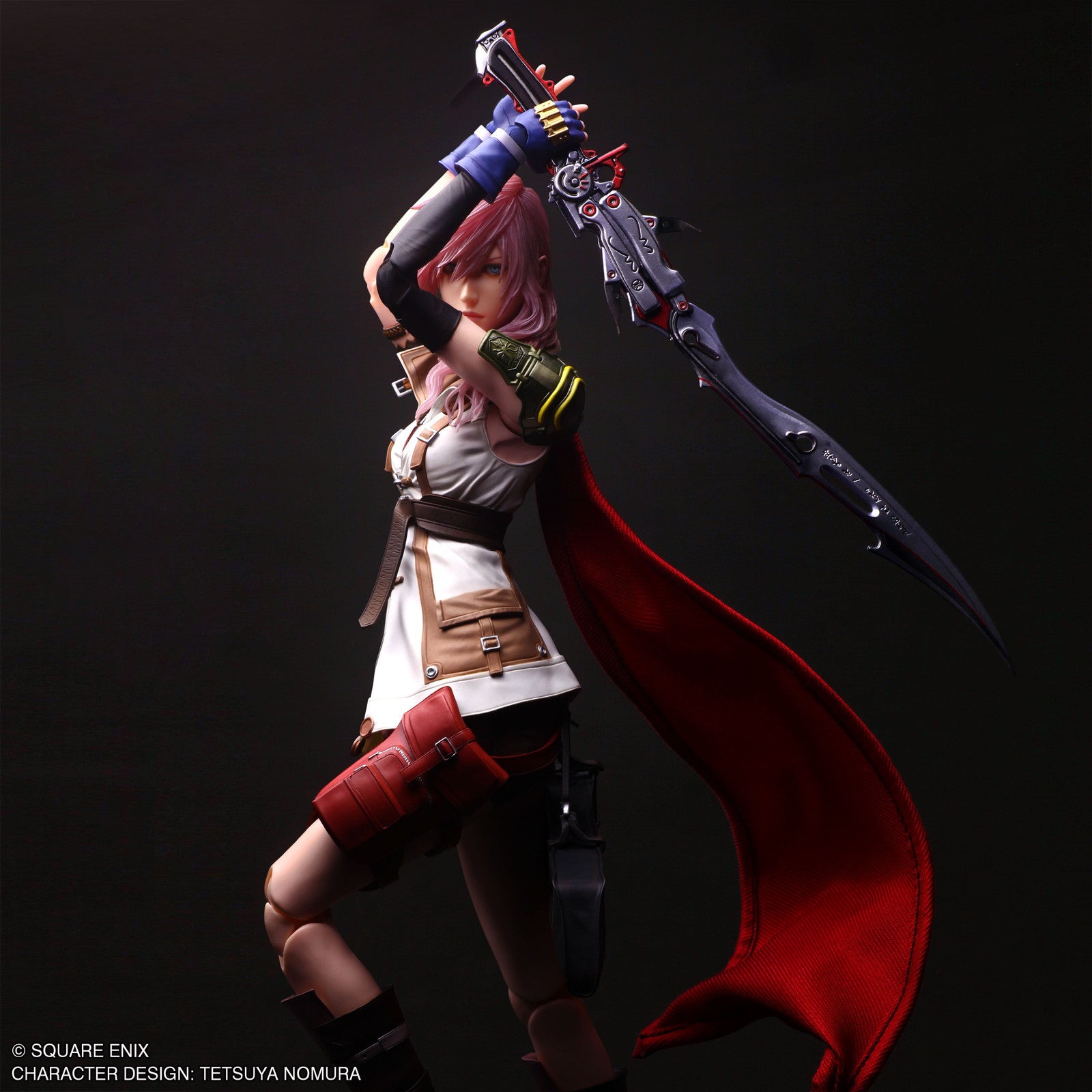 【予約安心出荷】[FIG] PLAY ARTS真(プレイアーツ真) ライトニング FINAL FANTASY XIII(ファイナルファンタジー13) 完成品 可動フィギュア スクウェア・エニックス(2025年10月)