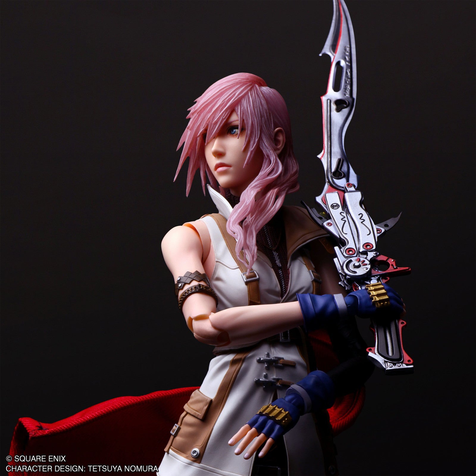 【予約安心出荷】[FIG] PLAY ARTS真(プレイアーツ真) ライトニング FINAL FANTASY XIII(ファイナルファンタジー13) 完成品 可動フィギュア スクウェア・エニックス(2025年10月)