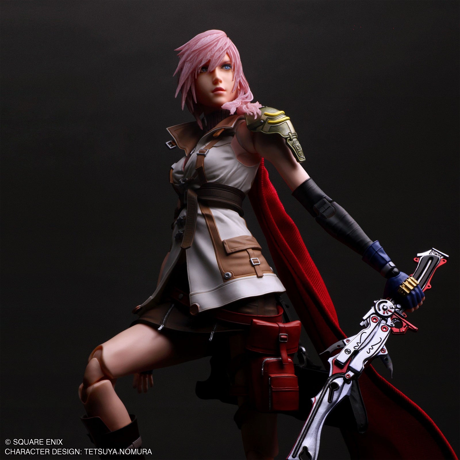 【予約安心出荷】[FIG] PLAY ARTS真(プレイアーツ真) ライトニング FINAL FANTASY XIII(ファイナルファンタジー13) 完成品 可動フィギュア スクウェア・エニックス(2025年10月)