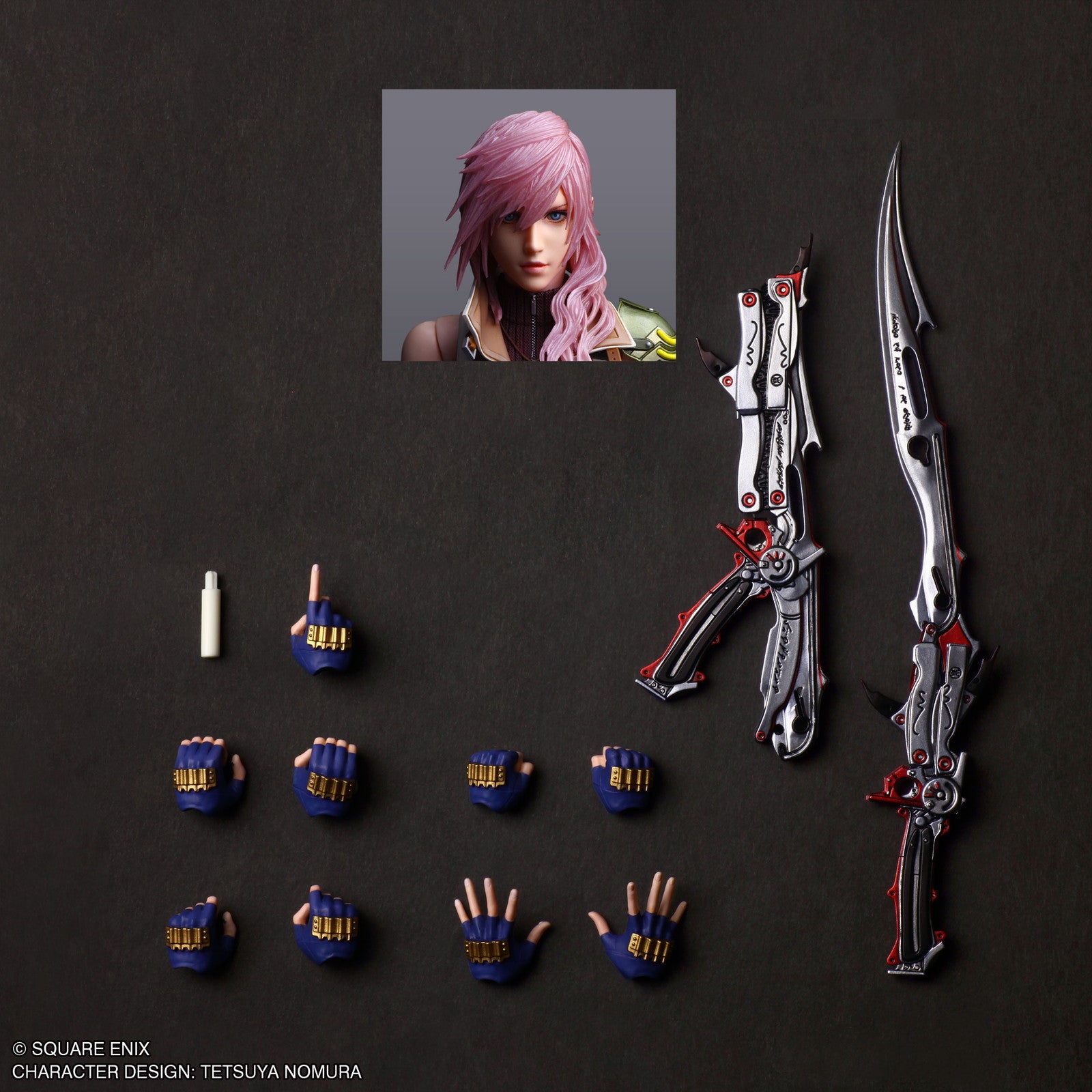 【予約安心出荷】[FIG] PLAY ARTS真(プレイアーツ真) ライトニング FINAL FANTASY XIII(ファイナルファンタジー13) 完成品 可動フィギュア スクウェア・エニックス(2025年10月)