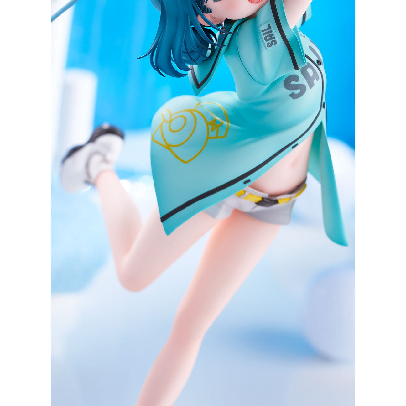 【新品即納】[FIG] 青羽美波(あおばみなみ) Nice Shot Challenge!! 空色ユーティリティ 1/7 完成品 フィギュア MIMEYOI(ミメヨイ)(20260205)