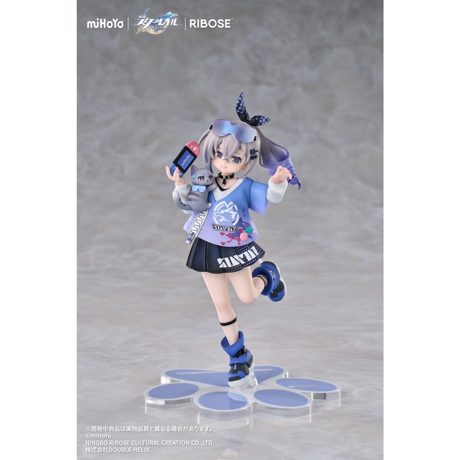 【中古即納】[FIG] RISE UP+ ちびねこシリーズフィギュア 銀狼Ver.(ぎんろう) 崩壊:スターレイル 完成品 フィギュア RIBOSE(核糖文化)(20251231)