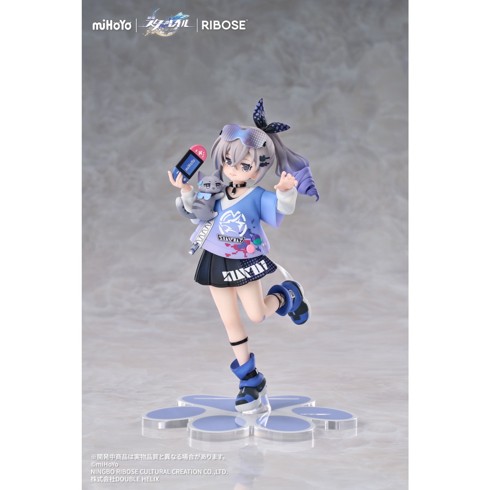 【中古即納】[FIG] RISE UP+ ちびねこシリーズフィギュア 銀狼Ver.(ぎんろう) 崩壊:スターレイル 完成品 フィギュア RIBOSE(核糖文化)(20251231)