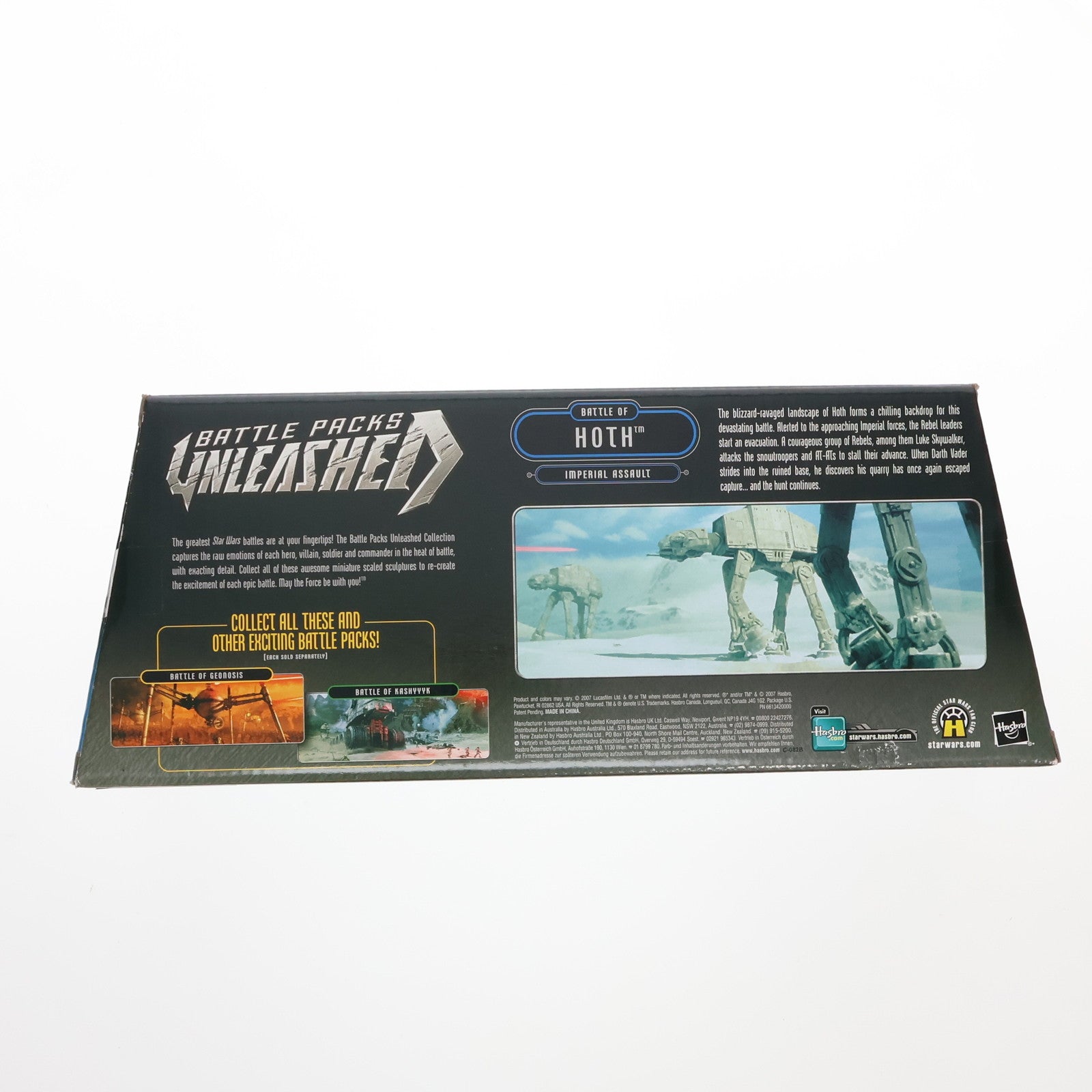 【中古即納】[FIG] スター・ウォーズ Unleashed アルティメット バトルパック バトル オブ ホス セット STAR WARS 完成品 フィギュア ハズブロ(20071231)