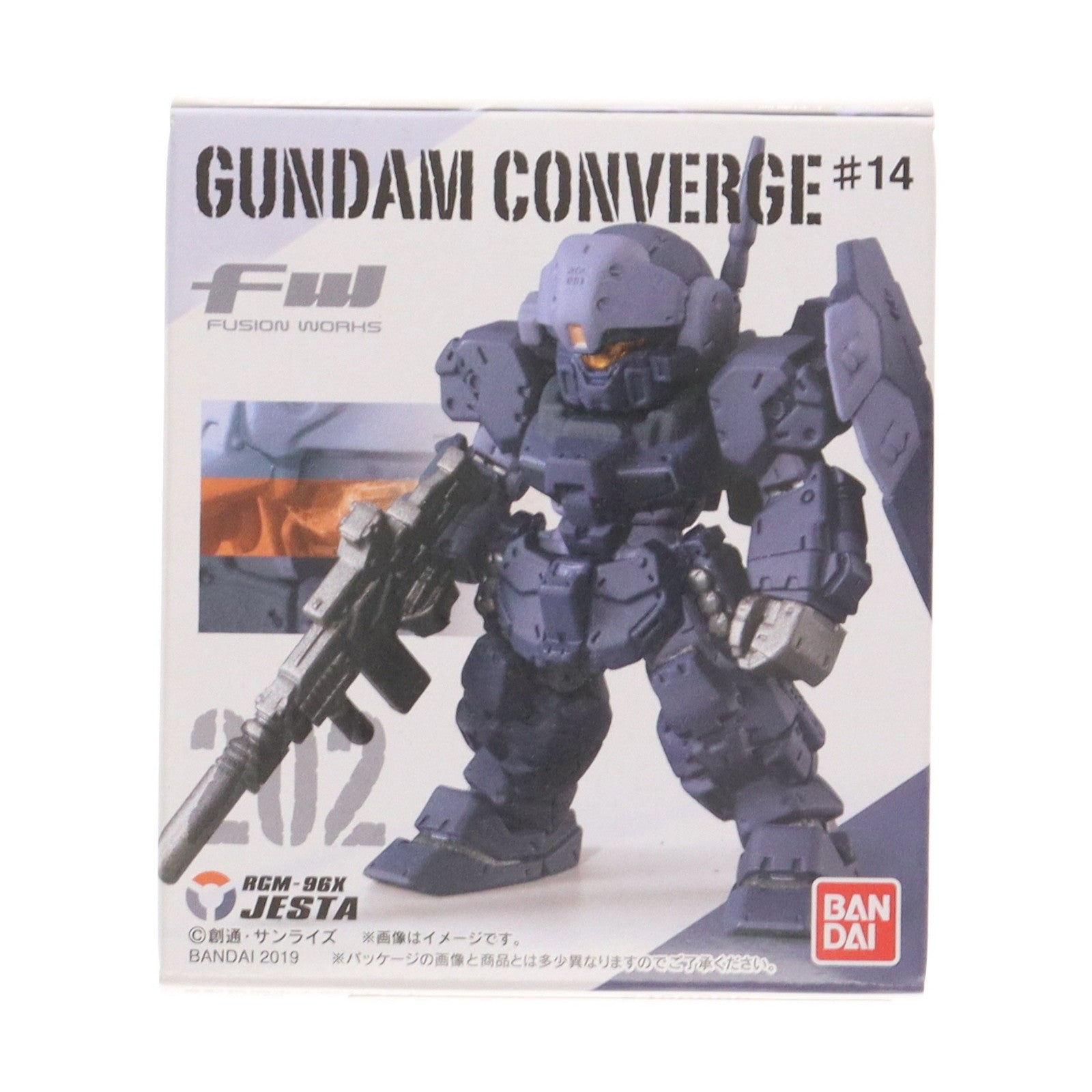 【中古即納】[FIG] (単品)(食玩) ジェスタ FW GUNDAM CONVERGE(ガンダムコンバージ) ♯14 機動戦士ガンダムUC(ユニコーン) フィギュア バンダイ(20190218)