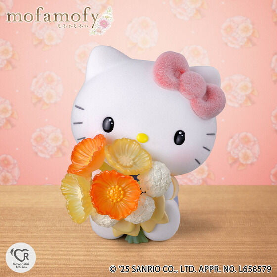 【新品即納】[FIG] mofamofy(もふぁもふぃ) ハローキティ サンリオキャラクターズ 完成品 フィギュア バンダイスピリッツ(20250920)