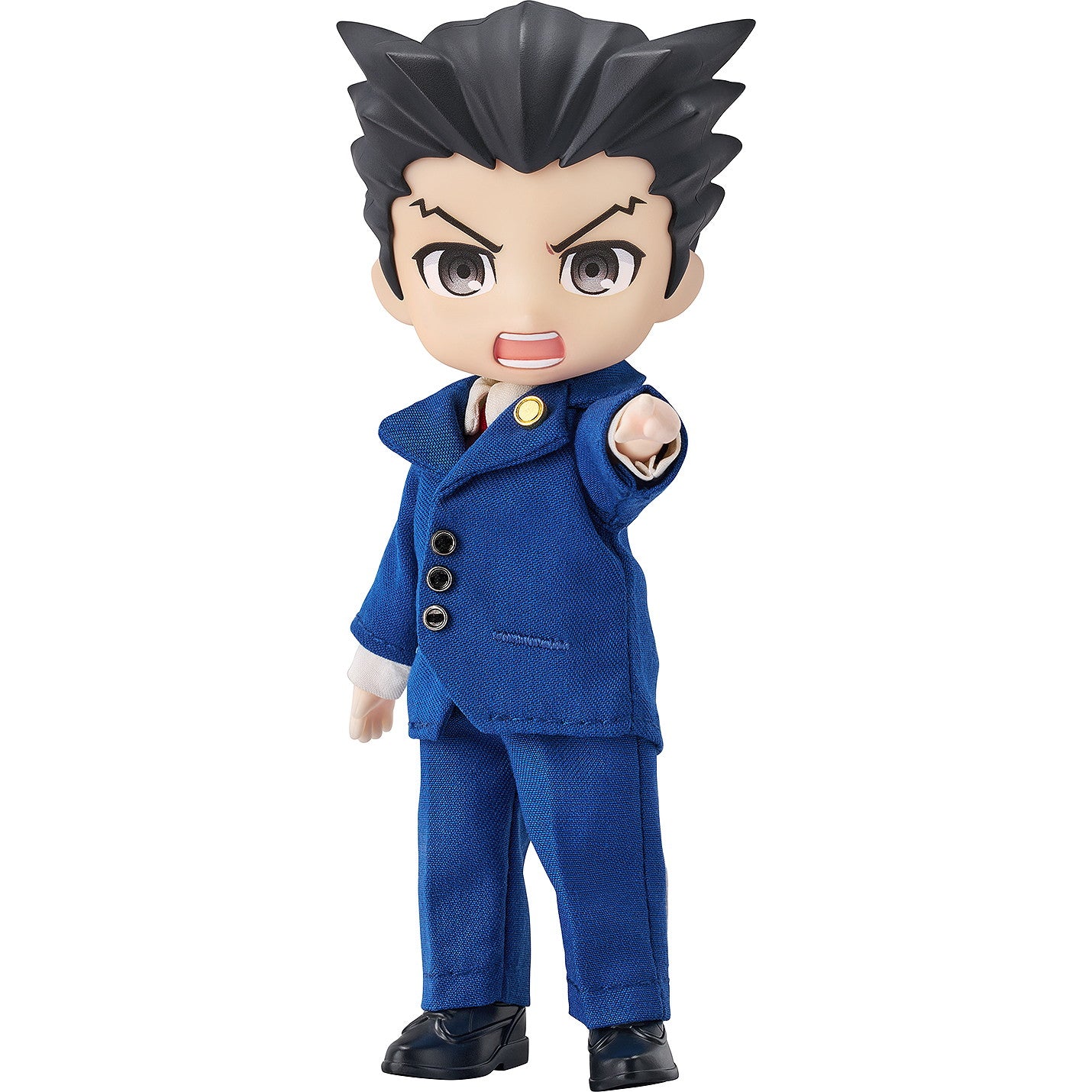 【予約安心出荷】[FIG] ねんどろいどどーる 成歩堂龍一(なるほどうりゅういち) 逆転裁判 完成品 可動フィギュア グッドスマイルカンパニー(2026年1月)