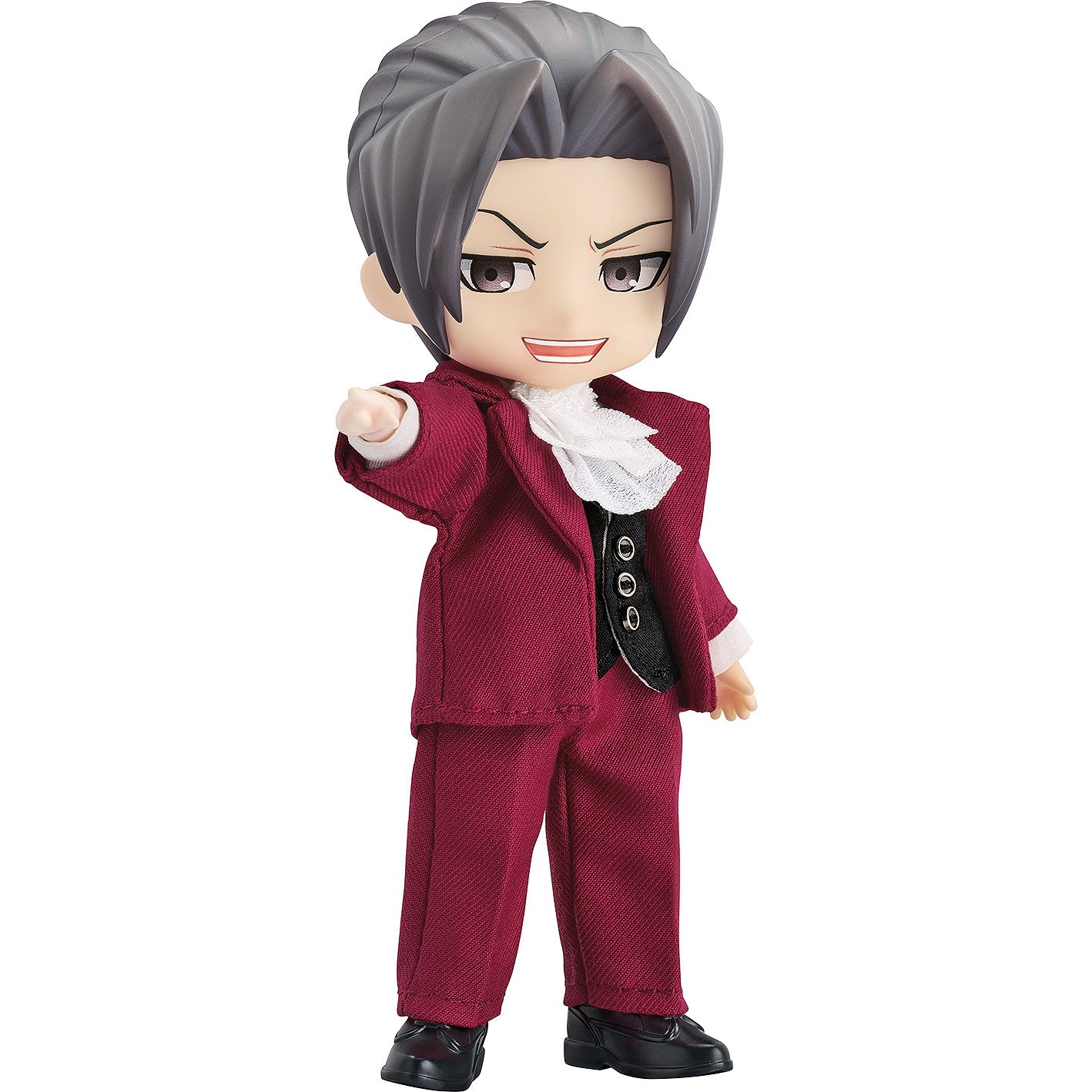 【新品即納】[FIG] ねんどろいどどーる 御剣怜侍(みつるぎれいじ) 逆転裁判 完成品 可動フィギュア グッドスマイルカンパニー(20260205)