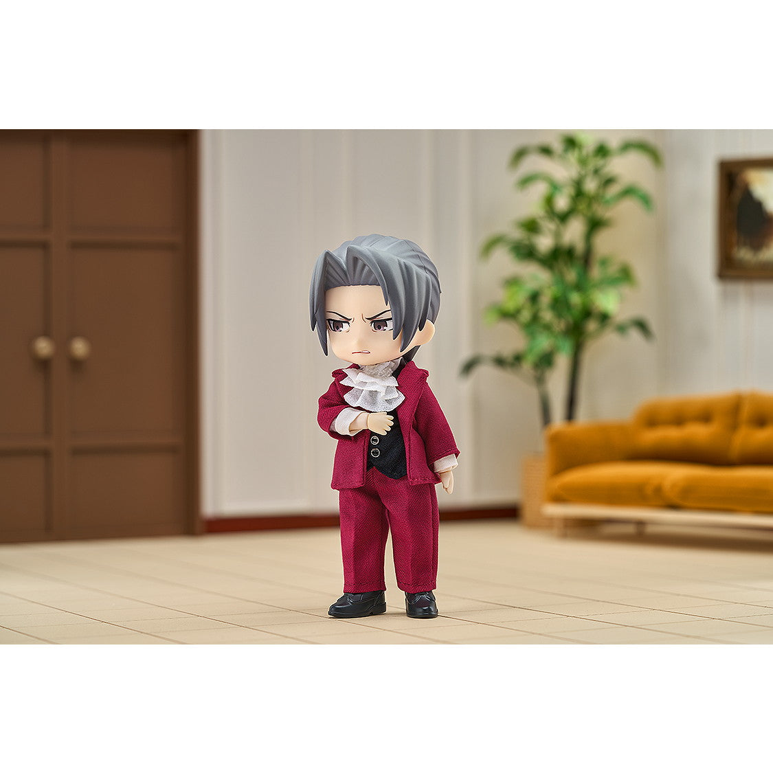 【新品即納】[FIG] ねんどろいどどーる 御剣怜侍(みつるぎれいじ) 逆転裁判 完成品 可動フィギュア グッドスマイルカンパニー(20260205)
