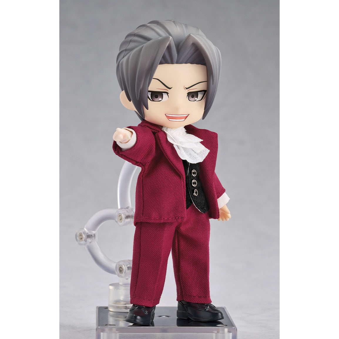 【新品即納】[FIG] ねんどろいどどーる 御剣怜侍(みつるぎれいじ) 逆転裁判 完成品 可動フィギュア グッドスマイルカンパニー(20260205)