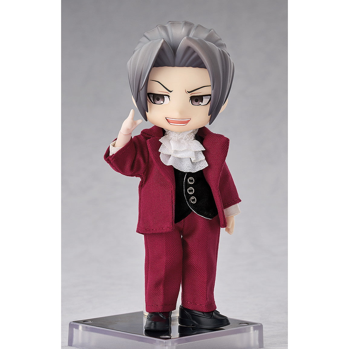 【新品即納】[FIG] ねんどろいどどーる 御剣怜侍(みつるぎれいじ) 逆転裁判 完成品 可動フィギュア グッドスマイルカンパニー(20260205)