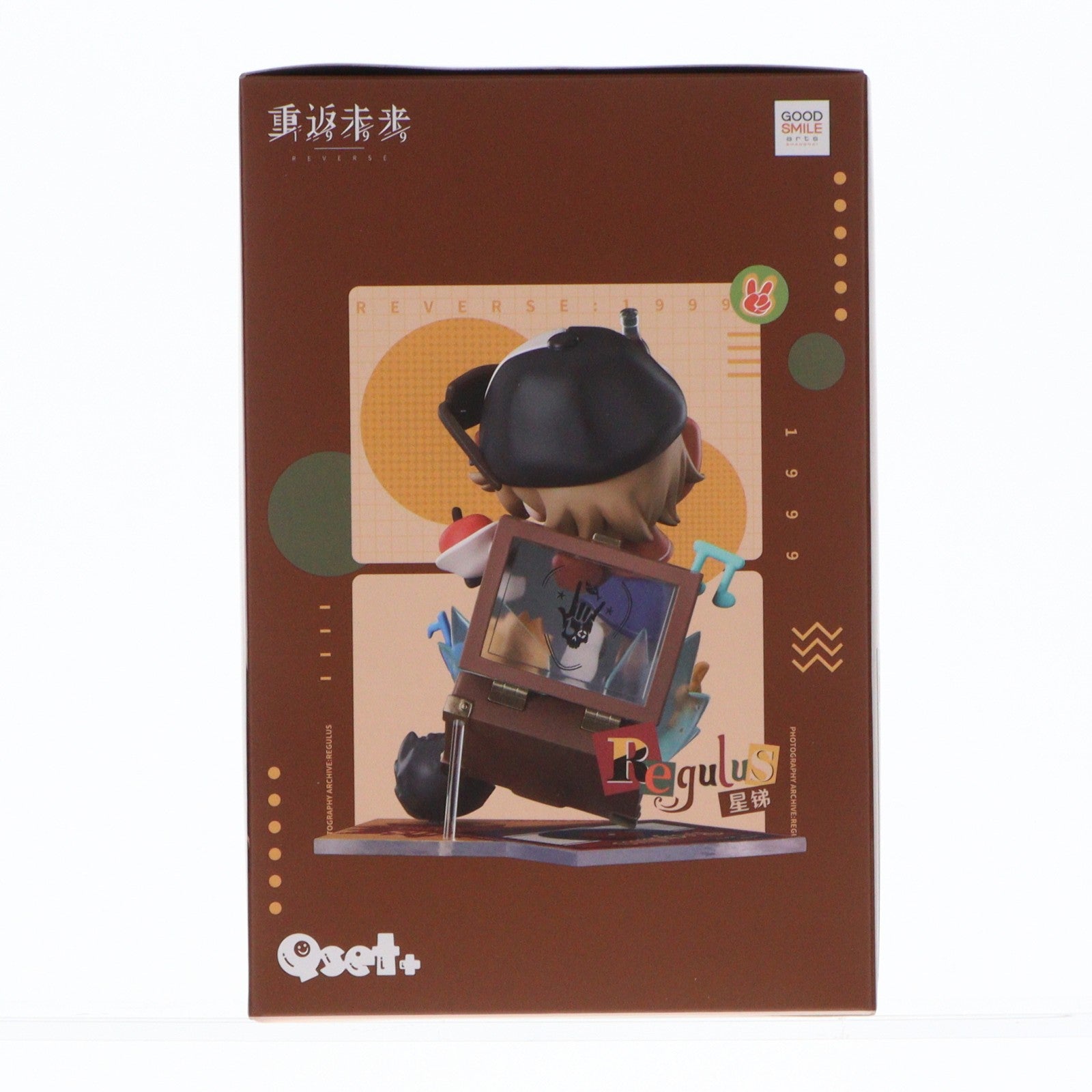 【中古即納】[FIG] グッドスマイルカンパニー公式ショップ特典付属 Qset+ レグルス リバース:1999 完成品 フィギュア グッドスマイルアーツ上海(20250930)