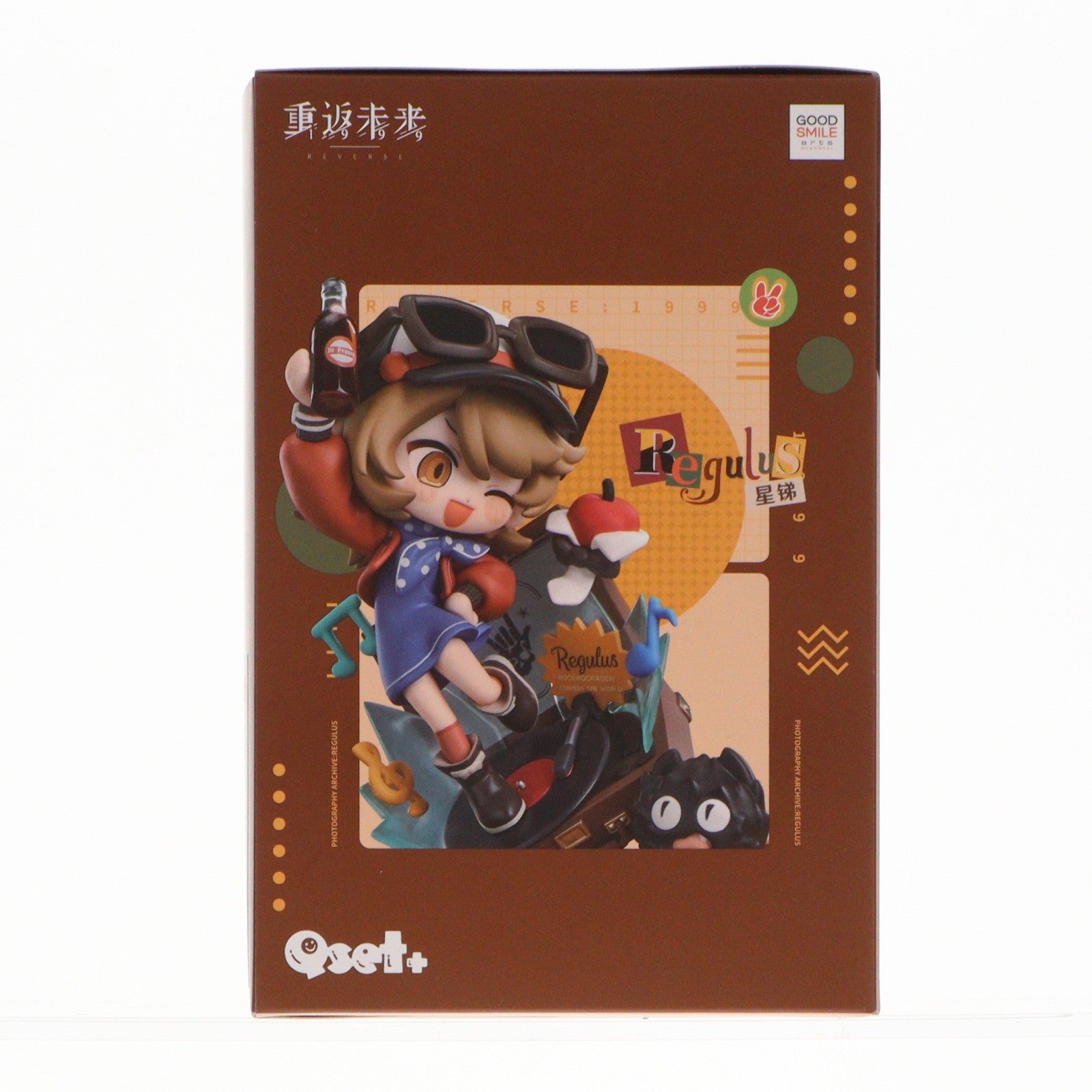 【中古即納】[FIG] グッドスマイルカンパニー公式ショップ特典付属 Qset+ レグルス リバース:1999 完成品 フィギュア グッドスマイルアーツ上海(20250930)
