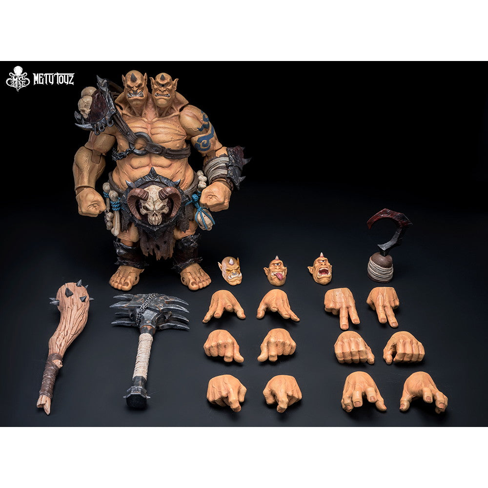 【新品即納】[FIG] 冒険者の世界 クラッシャー オーガ イエロー 完成品 可動フィギュア Mety toyz(メティトイズ)(20251231)